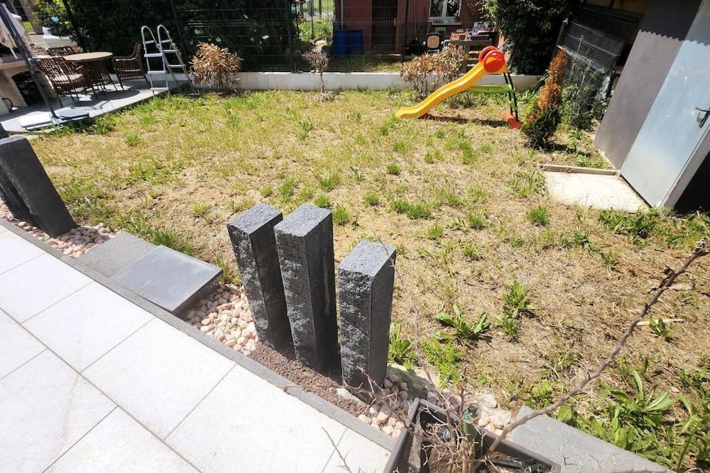 Suite Prestige Logement Neuf Avec Spa Et Ecran De Cinema En Rez De Jardin Colmar Bagian luar foto